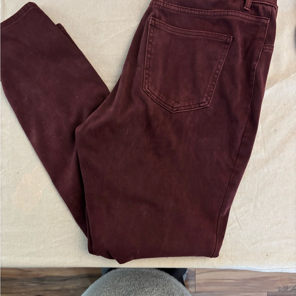 Time and Tru Maroon Pants